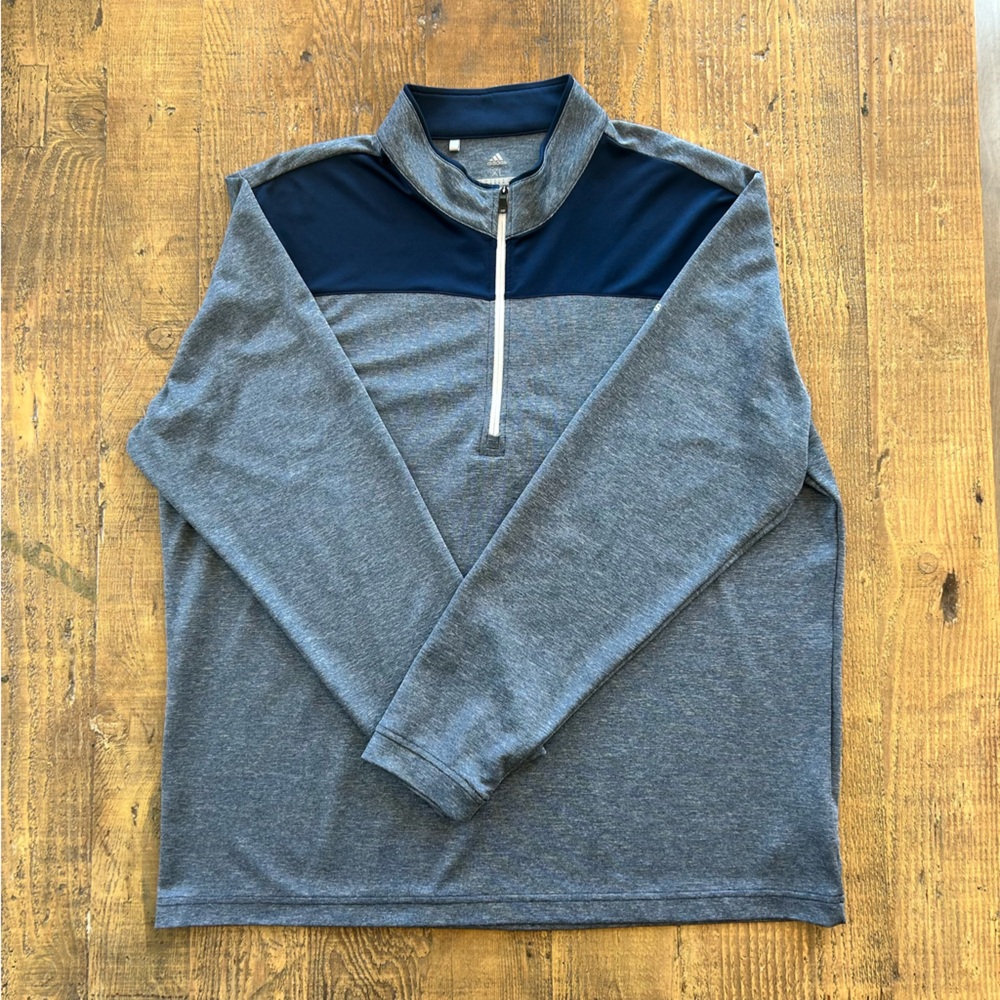 adidas Blue and Navy Performance Jacket